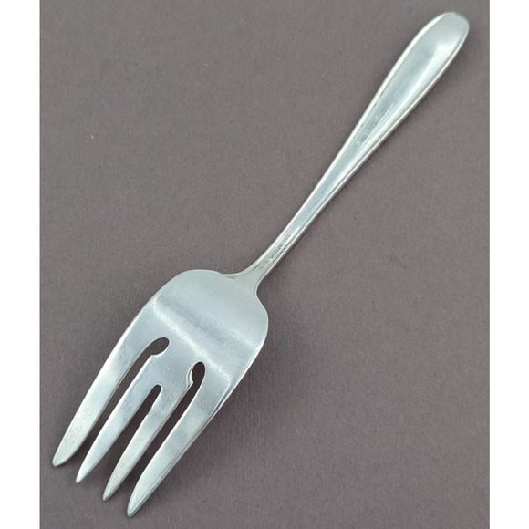 Alvin Southern Charm Sterling Silver Cold Meat Serving Fork 7-1/4" No Mono 54g - Picture 4 of 8